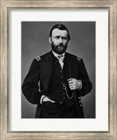 Framed General Ulysses S Grant (standing portrait)