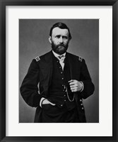 Framed General Ulysses S Grant (standing portrait)