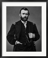 Framed General Ulysses S Grant (standing portrait)