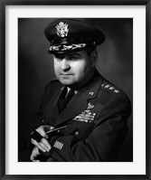 Framed Portrait of General Curtis Lemay