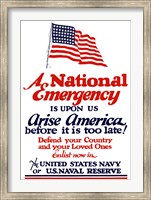 Framed National emergency, Arise America