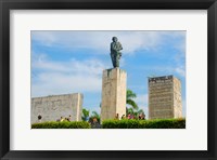 Framed Statue and gravesite of Che Guevara, Santa Clara, Cuba