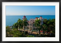 Framed Valle's Palace, Cienfuegos, Cuba