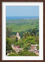 Framed Cuba, Trinidad from Palacio Brunet tower