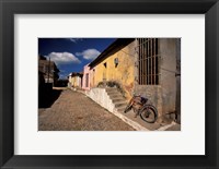 Framed Old Street Scene, Trinidad, Cuba