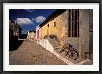 Framed Old Street Scene, Trinidad, Cuba