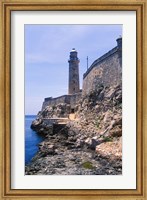 Framed El Morro Fortress, La Havana, Cuba