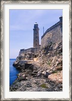 Framed El Morro Fortress, La Havana, Cuba