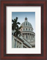 Framed Cuba, Havana, Dome of the Capitol Building