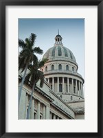 Framed Cuba, Havana, Dome of the Capitol Building