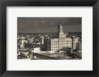 Framed Cuba, Havana, Edificio Bacardi building