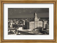 Framed Cuba, Havana, Edificio Bacardi building