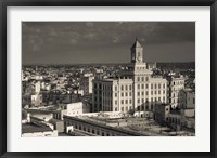 Framed Cuba, Havana, Edificio Bacardi building