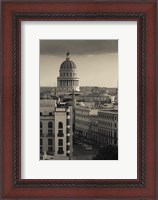 Framed Cuba, Havana, Havana Vieja, Capitolio Nacional