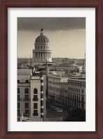 Framed Cuba, Havana, Havana Vieja, Capitolio Nacional