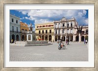 Framed Cuba, Havana, Havana Vieja, Plaza Vieja