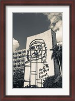 Framed Cuba, Havana, Interior Ministry, Che Guevara