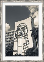 Framed Cuba, Havana, Interior Ministry, Che Guevara