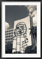 Framed Cuba, Havana, Interior Ministry, Che Guevara
