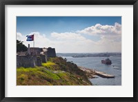 Framed Cuba, Havana, La Cabana, Fortification