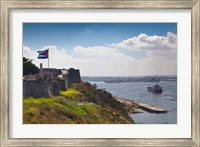 Framed Cuba, Havana, La Cabana, Fortification