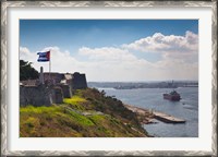 Framed Cuba, Havana, La Cabana, Fortification