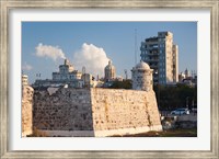 Framed Cuba, Havana, La Punta fortification