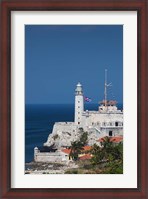 Framed Cuba, Havana, Morro Castle, Fortification
