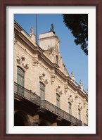 Framed Cuba, Havana, Plaza de Armas, Museo de la Ciudad