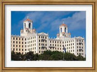 Framed Cuba, Havana, Vedado, Hotel Nacional, exterior