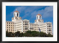 Framed Cuba, Havana, Vedado, Hotel Nacional, exterior