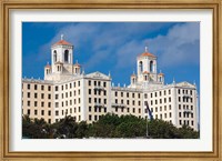 Framed Cuba, Havana, Vedado, Hotel Nacional, exterior