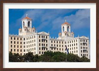 Framed Cuba, Havana, Vedado, Hotel Nacional, exterior