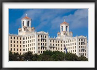 Framed Cuba, Havana, Vedado, Hotel Nacional, exterior