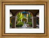 Framed Courtyard building, historic center, Havana, UNESCO World Heritage site, Cuba