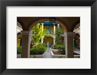 Framed Courtyard building, historic center, Havana, UNESCO World Heritage site, Cuba