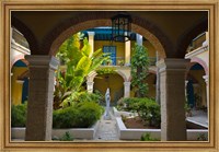 Framed Courtyard building, historic center, Havana, UNESCO World Heritage site, Cuba