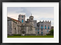 Framed El Morro Castle, fortification, Havana, UNESCO World Heritage site, Cuba