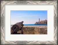 Framed Seawall, El Morro Fort, Fortification, Havana, UNESCO World Heritage site, Cuba