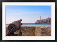 Framed Seawall, El Morro Fort, Fortification, Havana, UNESCO World Heritage site, Cuba