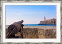 Framed Seawall, El Morro Fort, Fortification, Havana, UNESCO World Heritage site, Cuba