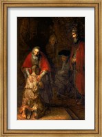 Framed Return of the Prodigal Son, c.1668
