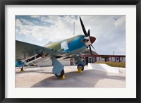 Framed Cuba, Bay of Pigs, Cuban Hawker Fury war plane