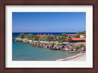 Framed Cuba, Cienfuegos Province, Playa Yaguanabo beach