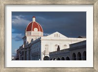Framed Cuba, Cienfuegos, Palacio de Gobierno dome