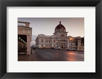 Framed Cuba, Cienfuegos, Palacio de Gobierno, Dusk
