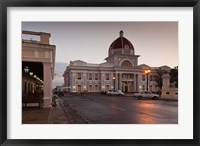 Framed Cuba, Cienfuegos, Palacio de Gobierno, Dusk