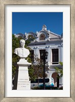 Framed Cuba, Cienfuegos, Parque Jose Marti, Monument