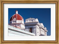 Framed Cuba, Cienfuegos, town buildings