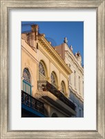 Framed Cuba, Havana, Havana Vieja, Plaza Vieja buildings